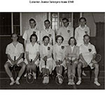 Irish team that played Scotland in 1957