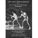 The front page of the Programme of the 1976